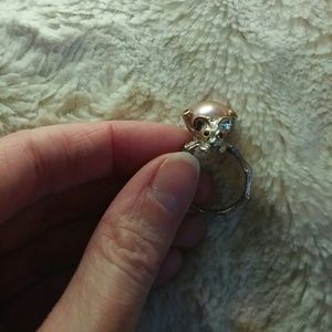 Artisan Pink Pearl Critter Ring